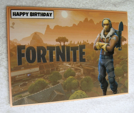 Fortnite 15 Quick Card Any Occasion by Margaret Scott