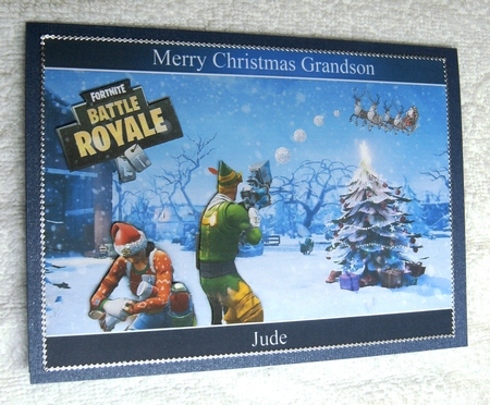 Fortnite 18 Quick Card Any Occasion by Margaret Scott