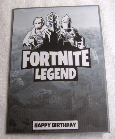 Fortnite 29 Quick Card Any Occasion by Margaret Scott