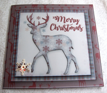 Christmas Stag Mini Kit by Margaret Scott