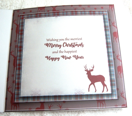 Christmas Stag Mini Kit by Margaret Scott