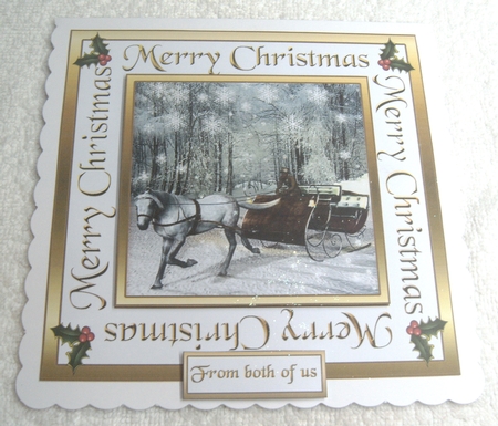 Winter Sleigh 7 inch by Margaret Scott