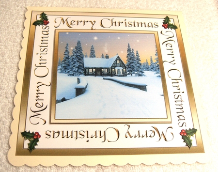 Snowy Cottage by Margaret Scott