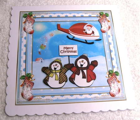 We wish you a Merry Christmas Topper by Margaret Scott