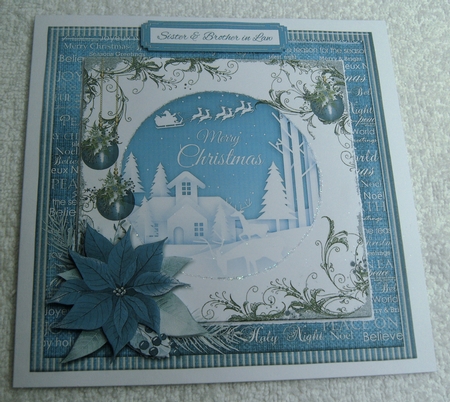 Multi Merry Christmas by Margaret Scott