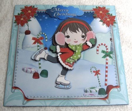 Skiing into Christmas Mini Kit by Margaret Scott