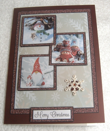 Cute Christmas Characters 3 Boxes by Margaret Scott