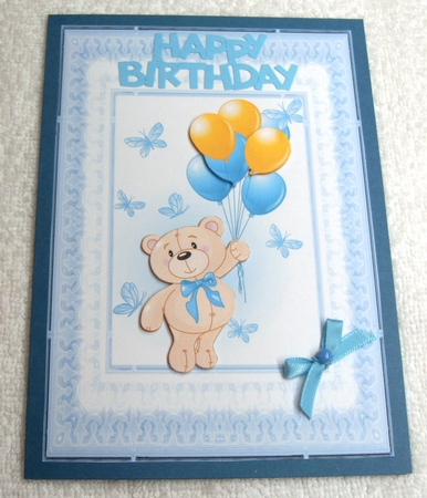 Teddy bear balloons by Margaret Scott
