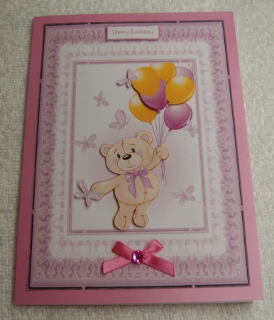 Teddy bear balloons by Margaret Scott