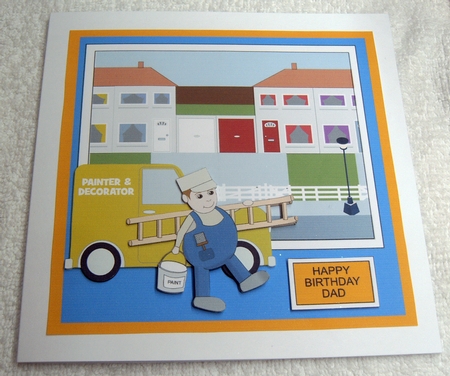 Painter & Decorator Dad by Margaret Scott