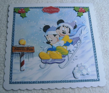 Mickey & Minnie Winter Fun 2 by Margaret Scott