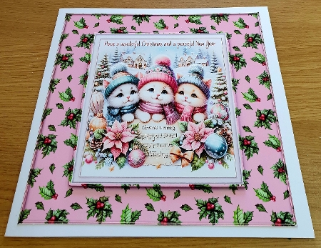 Christmas Square Frames collection by Margaret Scott