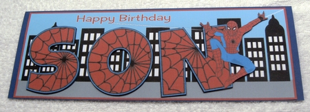 Spiderman SON large dl 2 by Margaret Scott