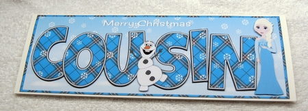 Christmas Snow Princess COUSIN large dl 2 by Margaret Scott