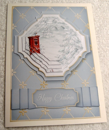 Christmas in July Postbox Pyramage 2 by Margaret Scott