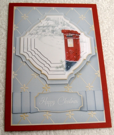 Christmas in July Postbox Pyramage 3 by Margaret Scott