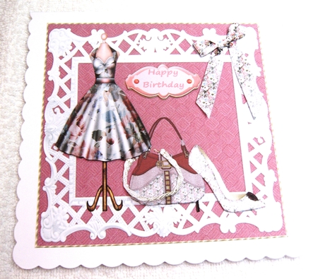 Ladies birthday design by Margaret Scott