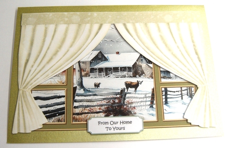 Window Frames Set 3 (Regal Rose Color Palette) by Margaret Scott