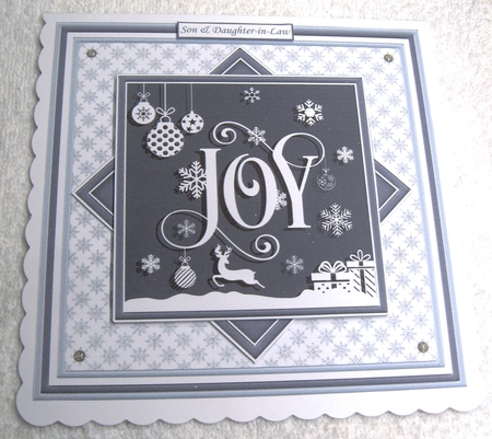 CHRISTMAS QUICK LAYER CARDS Monotone Quotes Bumper Kit by Margaret Scott