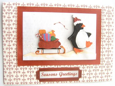 Penguin Christmas by Margaret Scott
