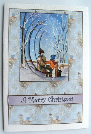 Boys in the Snow by Margaret Scott