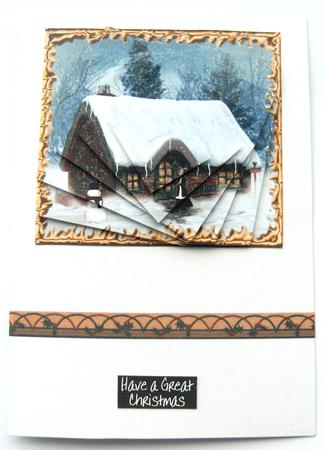 Christmas Cottage by Margaret Scott