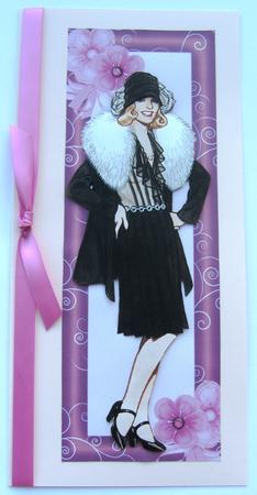 Large Dl Elegant Lady 2 by Margaret Scott