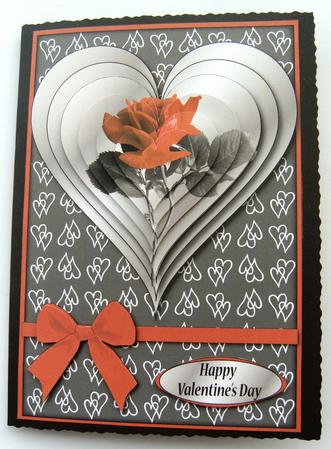 Red Rose for Valentines or Anniversary by Margaret Scott