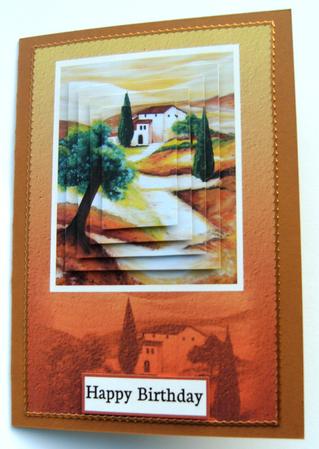 Toscane Landscape by Margaret Scott