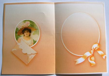 Vintage Lady 2 Matching A5 Insert by Margaret Scott