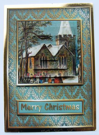 Church Quick Card by Margaret Scott