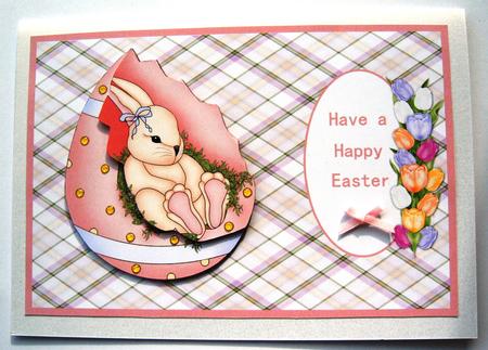 Comfy Seat at Easter by Margaret Scott
