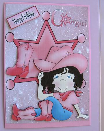 Yee-ha! Ride Em! Cowgirl by Margaret Scott