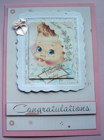 Hello Vintage Baby by Margaret Scott