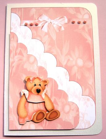 Pink Baby Bear by Margaret Scott