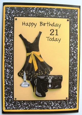 Black Dress - 21st Birthday by Margaret Scott