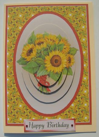 Sunflower Bouquet by Margaret Scott