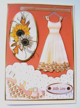 Flowers Shoes and Dress by Margaret Scott