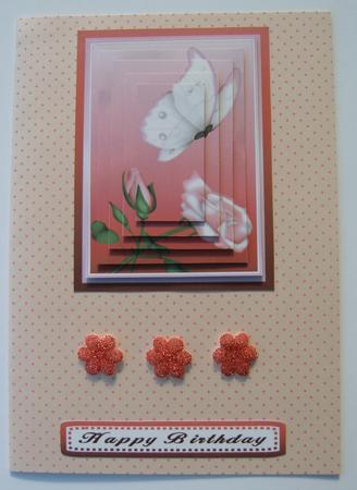 Rose Butterfly Pyramid by Margaret Scott