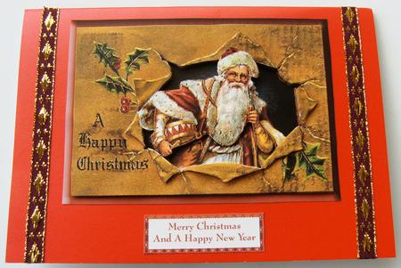 Surprise! It's Father Christmas - Red by Margaret Scott