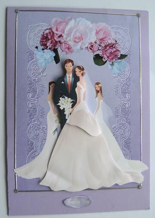 Wedding Day Couple by Margaret Scott