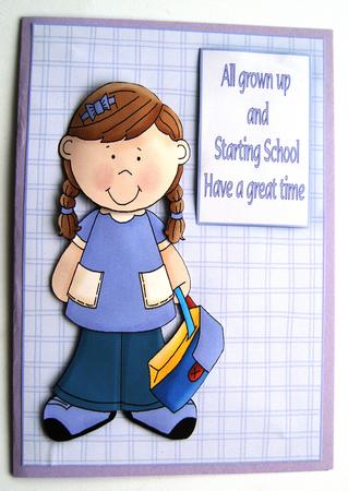 Starting School Lilac by Margaret Scott