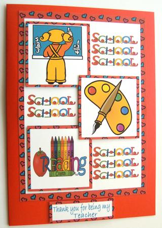 Teacher (three Squares) Female by Margaret Scott