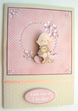 Summer Flowers Baby Girl by Margaret Scott