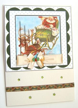 Santa is on His Way by Margaret Scott