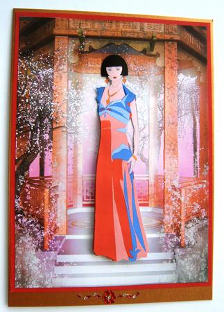Lady of the Orient - Birthday, Fashion Diva, Special Wishes by Margaret Scott