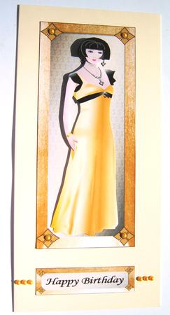 Art Deco Beauty Dl by Margaret Scott