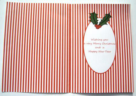 Insert Red and White Santa Delight by Margaret Scott