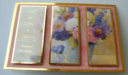Textured Floral Mix Background Sheets by Margaret Scott