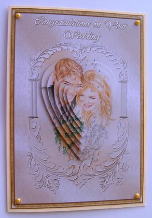 Wedding Couple 1 by Margaret Scott